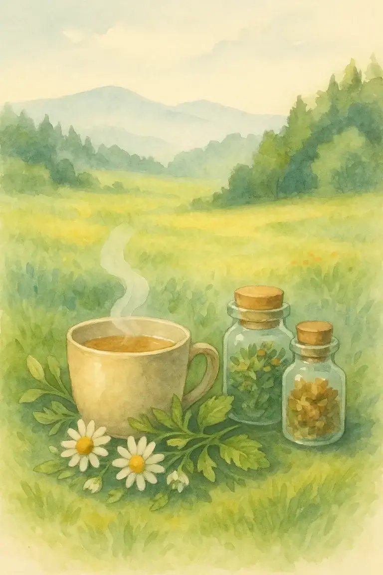 Morning Immunity Boost: Echinacea & Elderflower Elixir